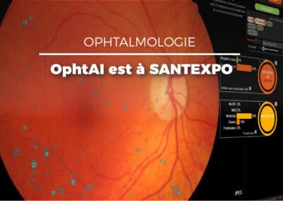 OphtAI à SANTEXPO 2026 : l’IA au service du dépistage visuel